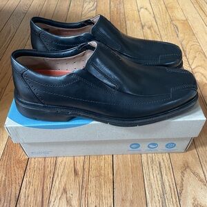 Black Leather Men's Shoes